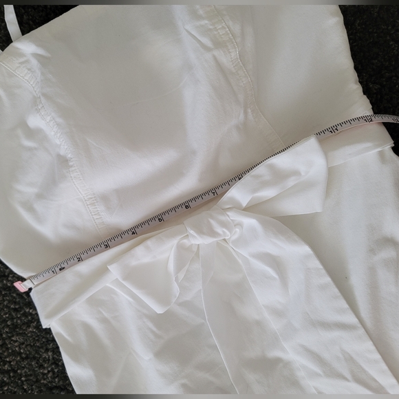 NWT Banana Republic white midi dress 00P - Picture 5 of 12